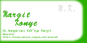 margit konye business card